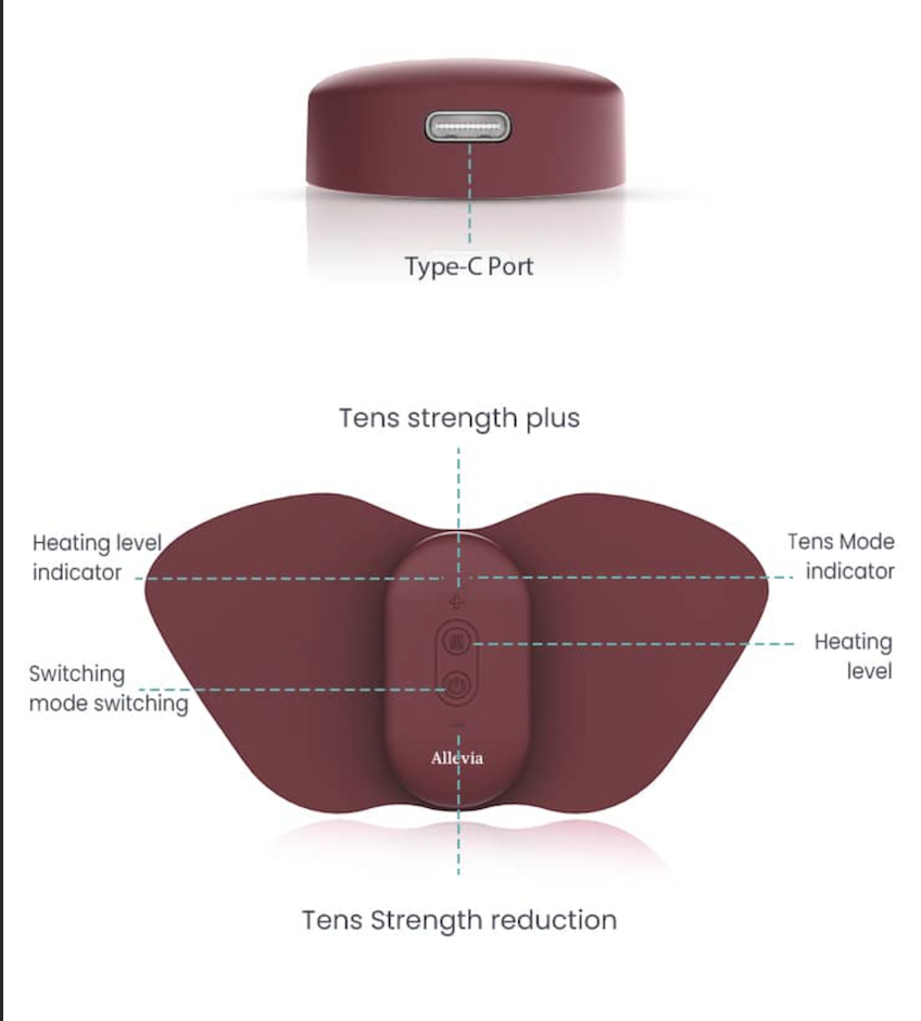 Allevia relief™ Your off switch for period pain